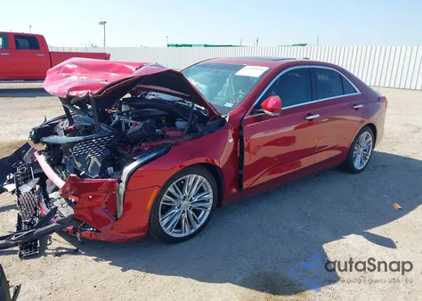 2024 Cadillac Ct4 Premium Luxury from USA, damaged, VIN 1G6DB5RK0R0131751